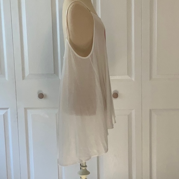 WILDFOX -Sheer Coverup- Small- Adjustable Straps- WILDFOX in Heart- Like New - Picture 5 of 6